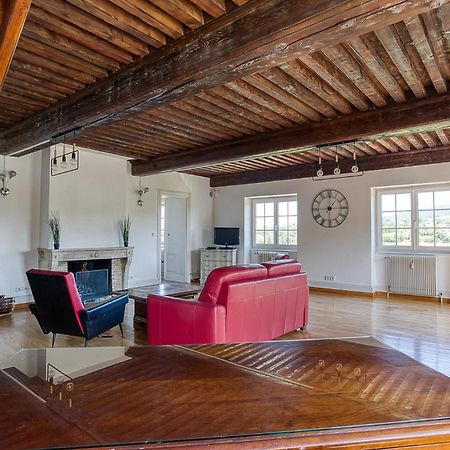 Sejourner Au Chateau De La Roue Grand Appartement Lissieu Εξωτερικό φωτογραφία