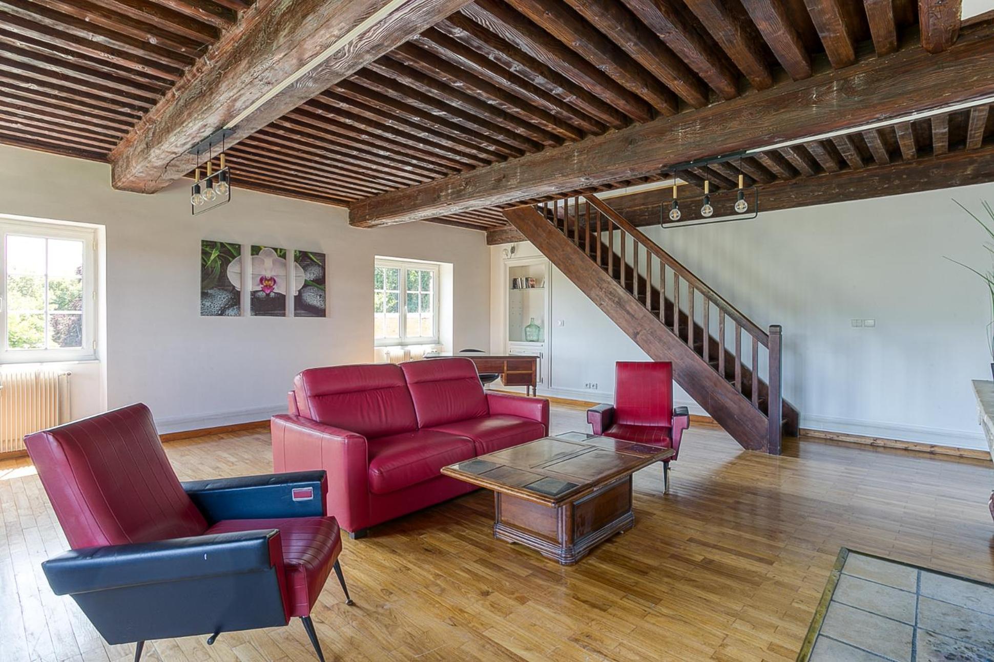 Sejourner Au Chateau De La Roue Grand Appartement Lissieu Εξωτερικό φωτογραφία