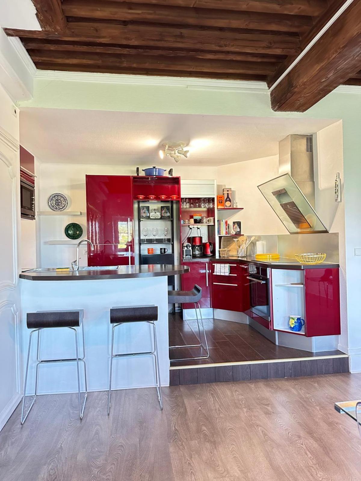 Sejourner Au Chateau De La Roue Grand Appartement Lissieu Εξωτερικό φωτογραφία
